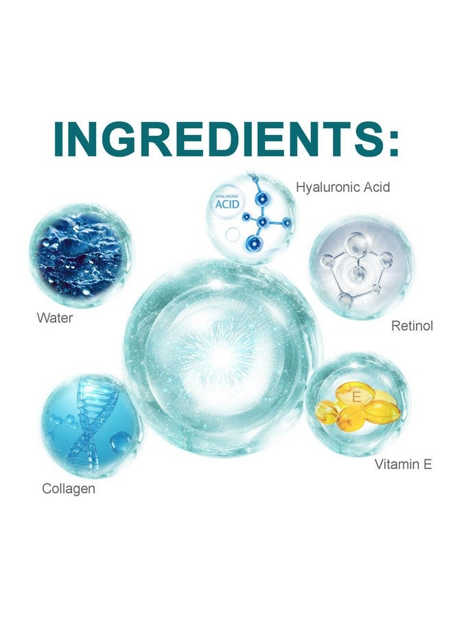 Grospe Advanced Retinol Collagen Cream for Face with 5% Hyaluronic Acid Anti-Aging Cream Anti-Wrinkle Reduce Fine Lines Lifting and Firming Cream 24-Hour Facial Care Suitable For All Skin Types - Image 5