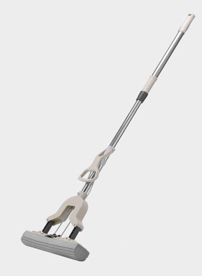 NKX Stainless Steel Telescopic Pole Cleaning Sponge Mop - Image 1