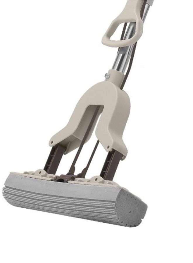 NKX Stainless Steel Telescopic Pole Cleaning Sponge Mop - Image 2