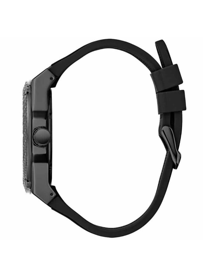 GUESS men Water Resistant Analog Watch W1048G1 with Women's Water Resistant Analog Watch W1048g2 - Image 2