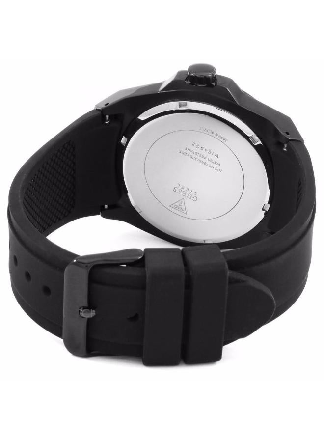 GUESS men Water Resistant Analog Watch W1048G1 with Women's Water Resistant Analog Watch W1048g2 - Image 3