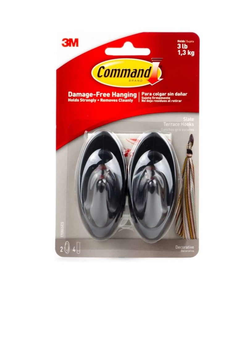 3M Slate Double Hook  - Image 1