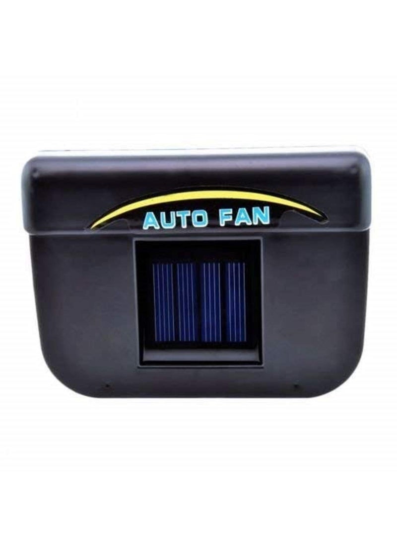 SGMSC SGMSC Auto Cool Solar Powered Ventilation Fan Keeps Your Parked Car Cool Black Pack of 1  - Image 2