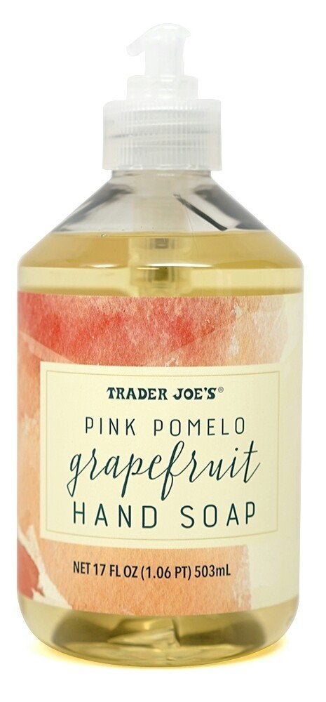 TraderJoes Trader Joe's Pink Pomelo Hand Soap 17 FL OZ (503 mL) 