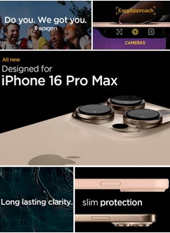 Spigen غطاء حماية ألترا هايبرد لهاتف آيفون 16 برو ماكس (2024) - تيتانيوم وردي  - Image 2