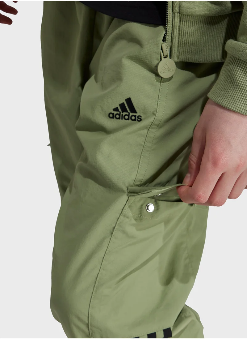 اديداس Youth Jam Woven Cargo Sweatpants