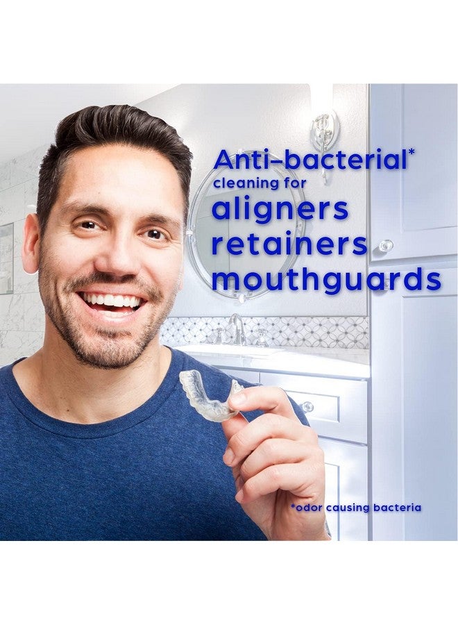 كرست أقراص كريست للعناية بالتقويم الشفاف، مضادة للبكتيريا، لتنظيف عميق، لأجهزة التقويم، وأجهزة التثبيت، وواقيات الفم، 60 قرصًا، عبوة من 3 أقراص - Image 5