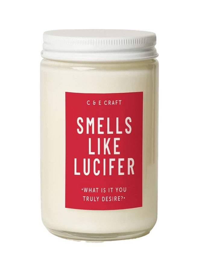 CE CRAFT C&E Craft - Smells Like Lucifer - Midnight Musk Scented Soy Wax Candle - Gift for Her - Image 1