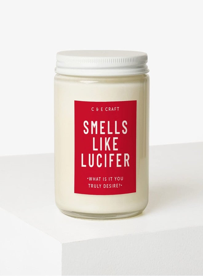 CE CRAFT C&E Craft - Smells Like Lucifer - Midnight Musk Scented Soy Wax Candle - Gift for Her - Image 2