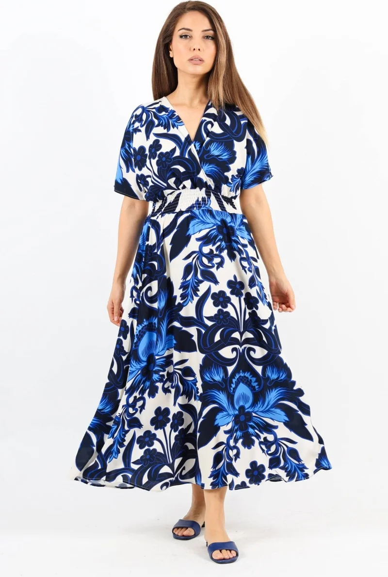 Ritnice Floral Print Dress