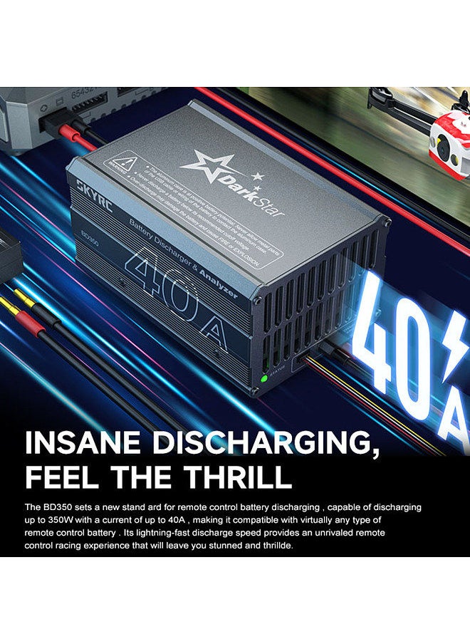 SKYRC - SKYRC Battery Discharger & Analyzer 40A 350W NiMH LiHV Battery Discharger for Remote Control Car Drone - Image 1