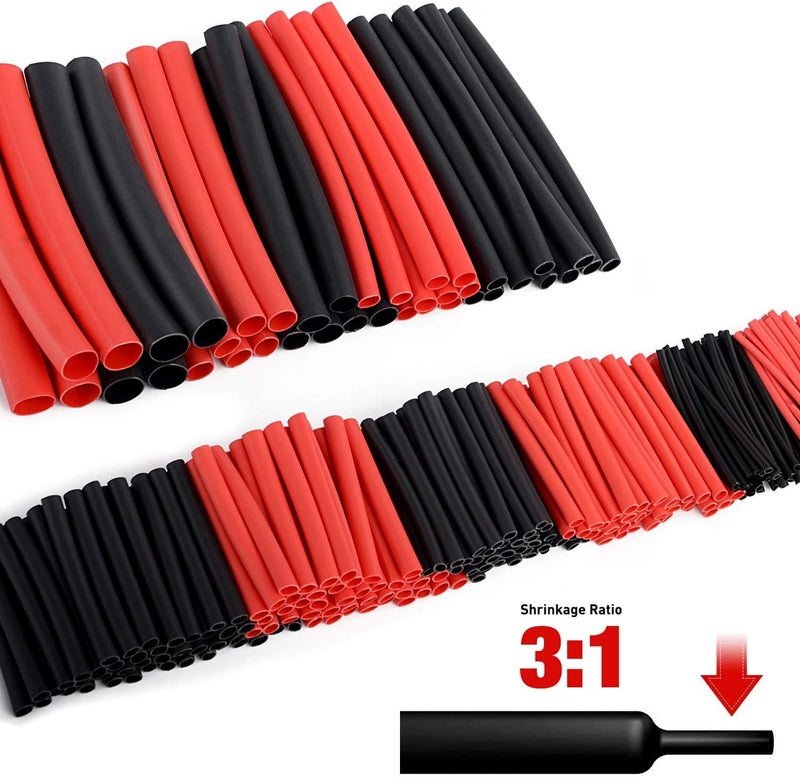 Nilight 50098R 270PCS 270 pcs 3:1 Dual Wall Adhesive Heat Shrink kit, 6 Sizes(Dia): 1/16", 3/32", 1/8", 3/16", 1/4", Best Cable Sleeve Tube Assortment with Storage Case for DIY, 2 Years Warranty - Image 4
