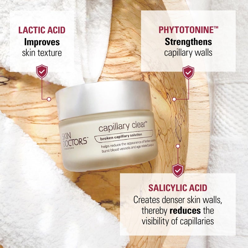 Skin Doctors Capillary Clear, Broken Capillary Formula, 1.7 fl oz (50 ml) - Image 3