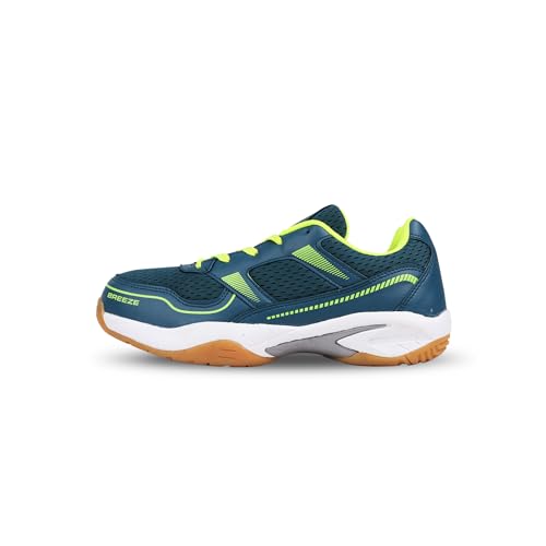 Aivin Breeze Men’s Badminton Shoes (Non-Marking) I Lightweight & Durable Indoor Sports Shoes for Squash, Table Tennis - Image 1