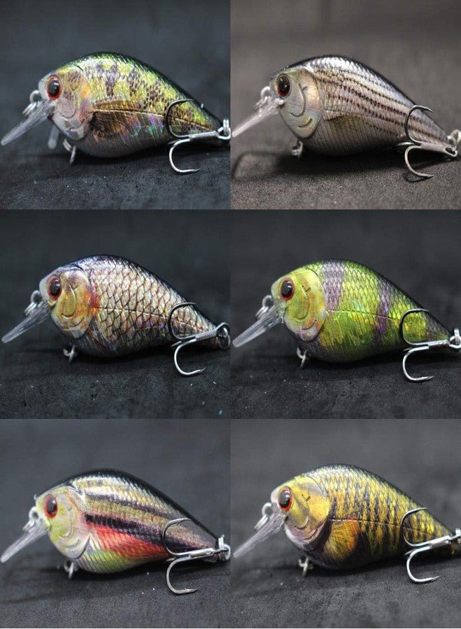 wLure Minnow Crankbait for Bass Fishing Bass Lure Jerkbait Fishing Lure (HC15KB, with Tackle Box) - Image 4