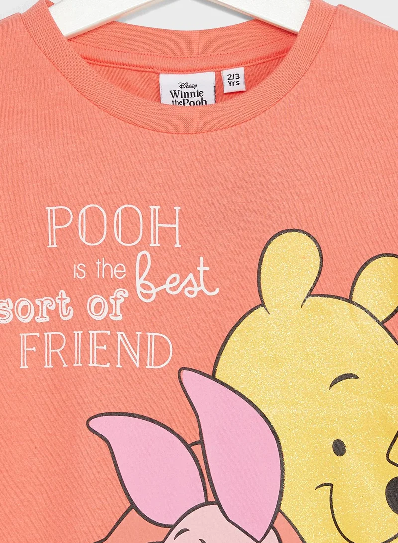 Disney Winnie The Pool Girls Winnie The Pooh T-Shirt
