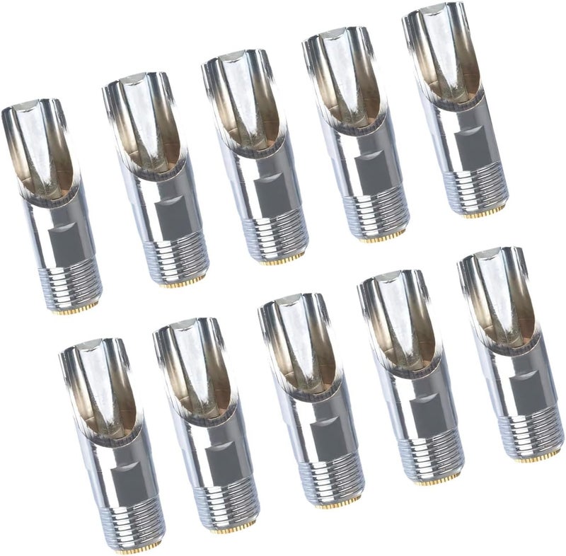 Automatic Swine Water Dispenser Set of 10 Shutoff Function Minimal Care Stainless Steel Livestock Accessories - Image 1