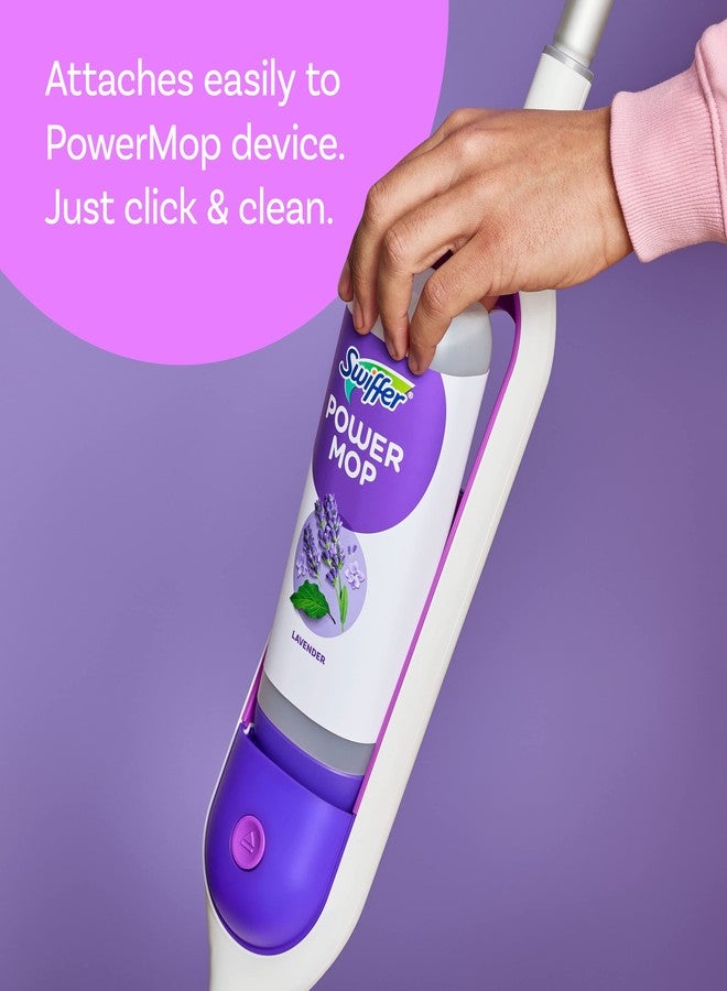 Swiffer Power Mop Refill Pack, Floor Cleaner for Mopping Tile, Vinyl, Laminate, Wood in Home, Bathroom, Kitchen, All Purpose Multi-Surface Cleaning, 5 Pads + 1 Lavender Solution - Image 4