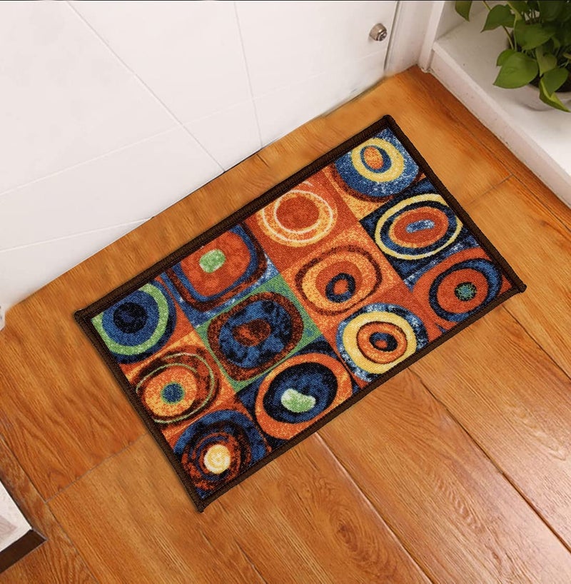 Status Contract Floor Door Mats in Home Decor Soft Kitchen Living Area Bathroom Office Entrance Non-Slip Washable Dirt Trapper (38x 58 cm) - Image 2