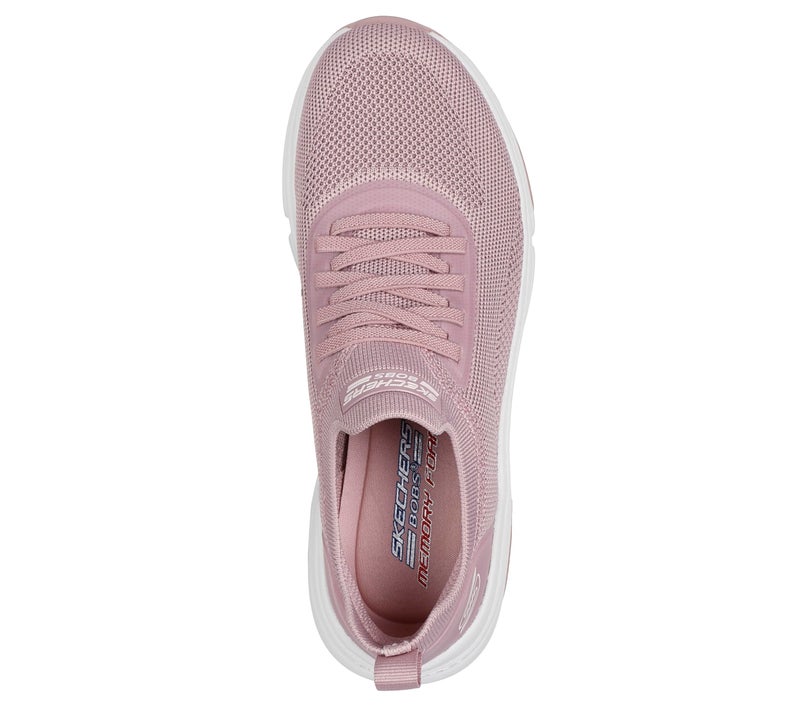 Skechers Womens BOBS Sparrow Flex - Instant Clout Blush Casual Slip On Shoe - Image 2