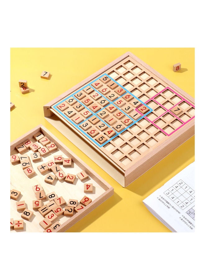 NIBEMINENT Wood Sudoku Board Puzzle - Image 3