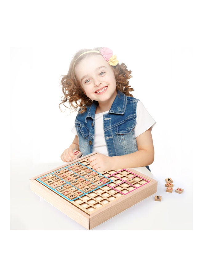 NIBEMINENT Wood Sudoku Board Puzzle - Image 5