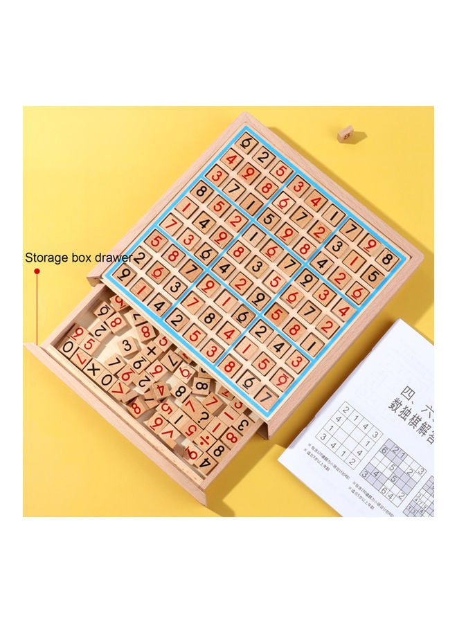 NIBEMINENT Wood Sudoku Board Puzzle - Image 4