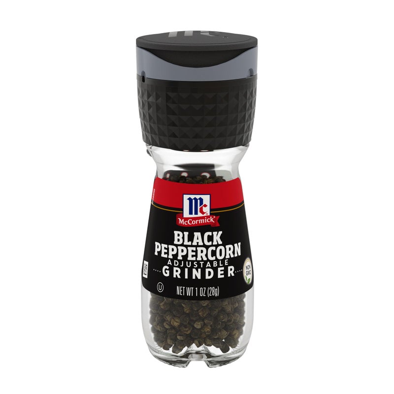 McCormick Black Peppercorn Grinder, 1 oz - Image 1