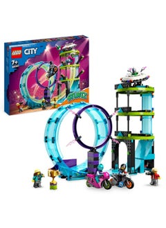 LEGO 60361 Ultimate Stunt Riders Challenge Building Set  - Image 1