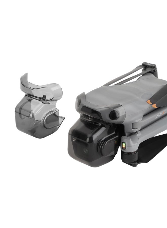 Air 3S Lens Cap Gimbal Guard Protector, Camera Lens Cap Protective Lens Cover For DJI Air 3S Drone Accessories, Gimbal Lens Hood Cover Props Fixator Holder Lens Cover Dustproof Cap Accessories - Image 1