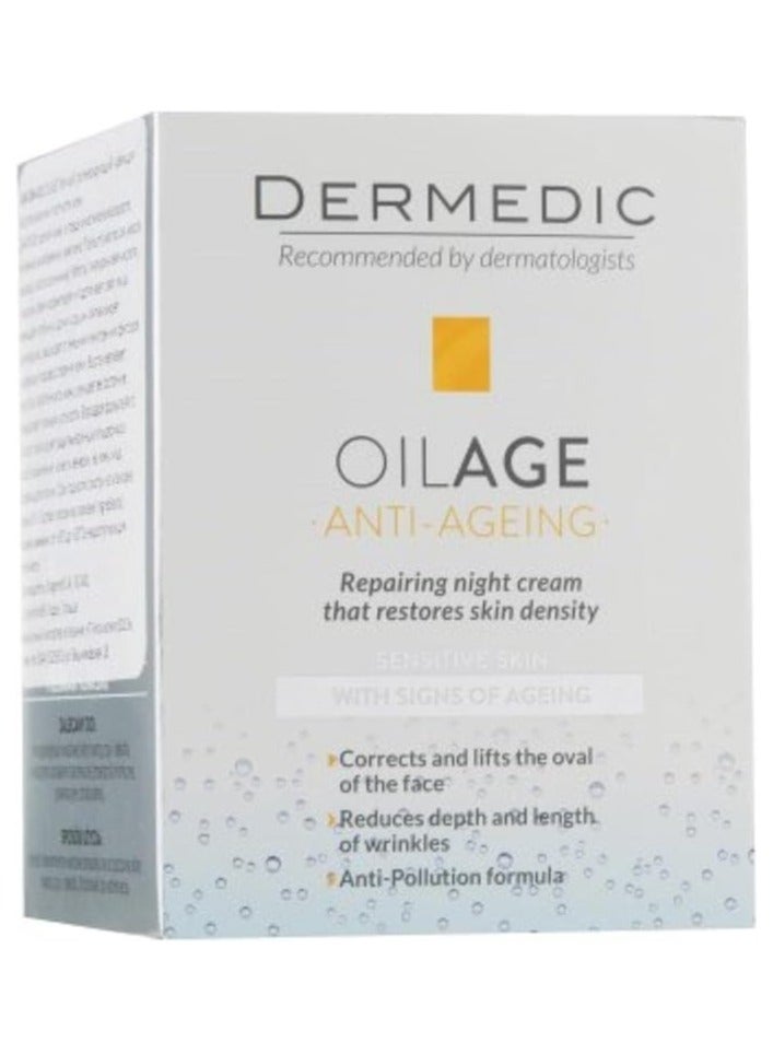 ديرميدك كريم النهار المضاد للشيخوخة Dermedic Oilage 50 مل - Image 5