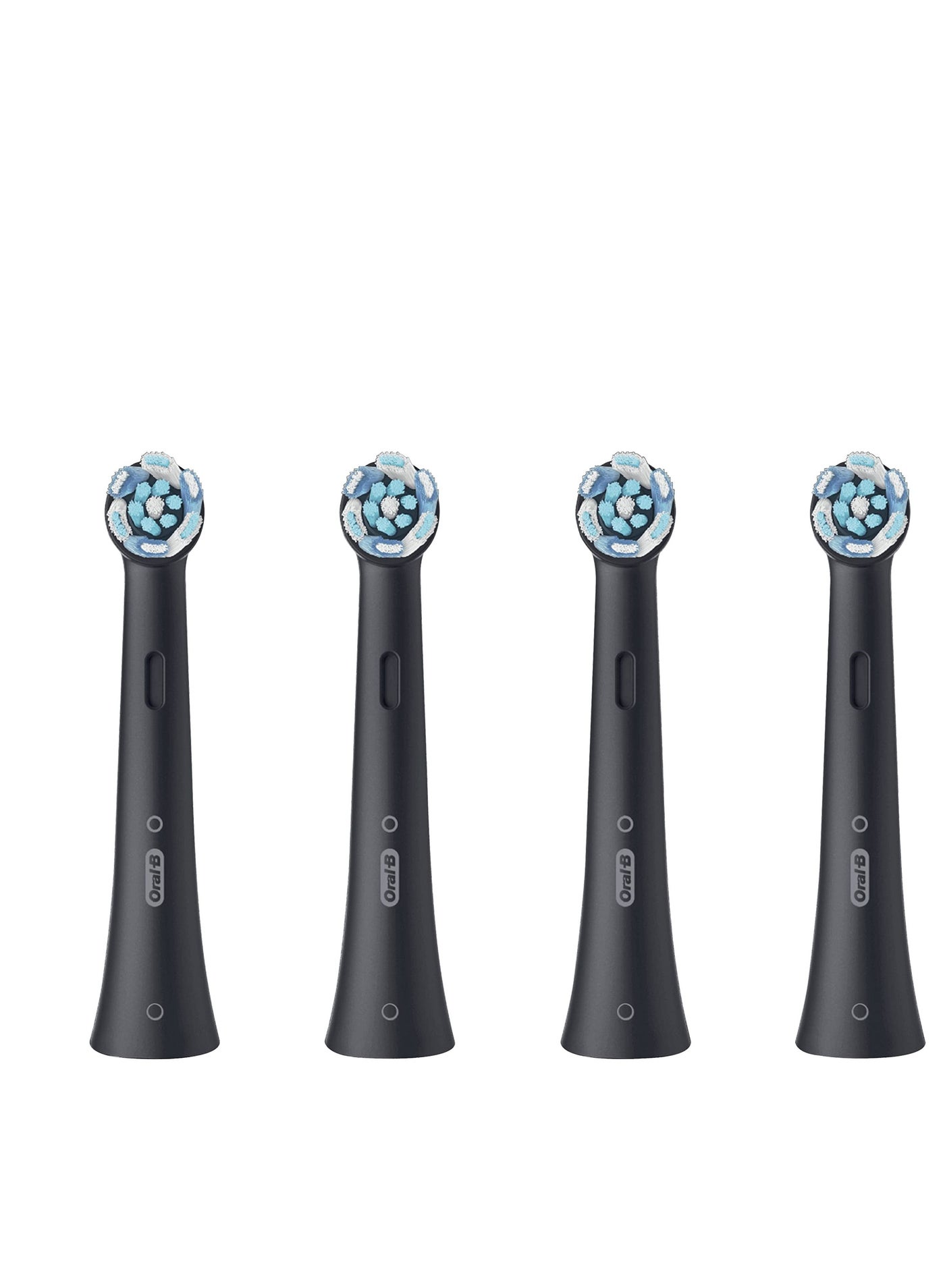 Oral-B iO Ultimate Clean Electric Toothbrush Replacement With Head Twisted & Angled Bristles Pack of 4