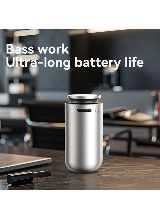 Smart Car Aroma Diffuser, 15ml Mini Electric Scent Air Machine USB Waterless Aromatherapy Perfume Essential Oil Diffuser with Three Adjustable Modes for Car Home Office Bedroom, M22 (Black) - Image 5