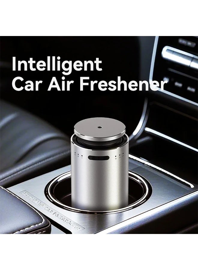 Smart Car Aroma Diffuser, 15ml Mini Electric Scent Air Machine USB Waterless Aromatherapy Perfume Essential Oil Diffuser with Three Adjustable Modes for Car Home Office Bedroom, M22 (Black) - Image 2