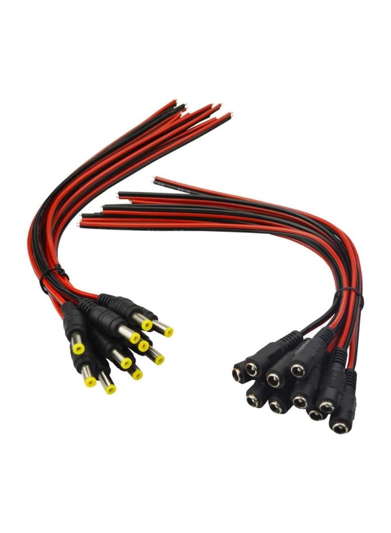 KNP DC Pigtail Cable Adapter is a Versatile Connector Designed to Simplify the Connection of DC Power Sources. It Features a Pigtail Design with Exposed Wires That can be Easily Connected to Various Electrical Components Making it Ideal for a Range of Applications from Power Supplies to LED Lighting Systems. - Image 2