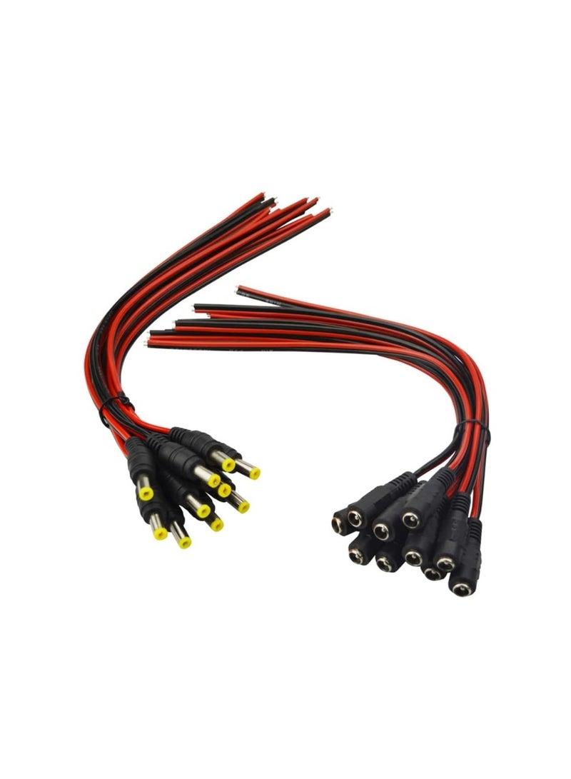 KNP DC Pigtail Cable Adapter is a Versatile Connector Designed to Simplify the Connection of DC Power Sources. It Features a Pigtail Design with Exposed Wires That can be Easily Connected to Various Electrical Components Making it Ideal for a Range of Applications from Power Supplies to LED Lighting Systems. - Image 1