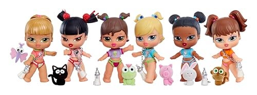 BRATZ دمية الموضة القابلة للجمع كلو من براتز بيبيز مع أزياء حقيقية وحيوان أليف - Image 5
