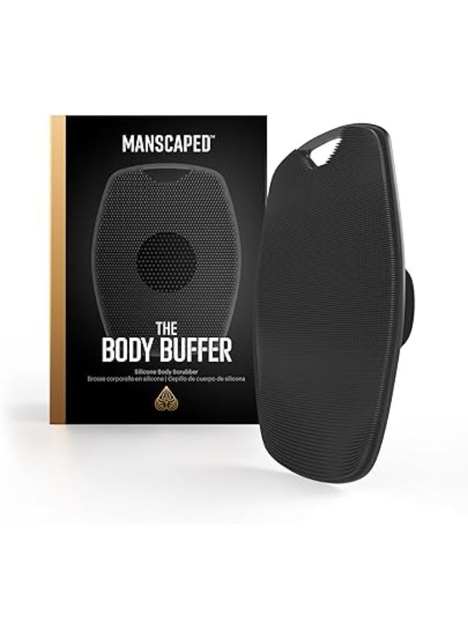 MANSCAPED ® The Body Buffer Premium Silicone Scrubber for Nourishing, Cleaning & Exfoliating Your Skin - Lather Boosting Bristles with Ergonomic No-Slip Handle, Long-Lasting & Easy to Clean (1-Pack) - Image 1