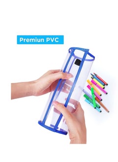 Y&D Dry-Erase Pockets, Clear Reusable Plastic Sleeves Assorted Colors Special Design Waterproof Pocket for Classroom, School, Office, Home Teachers, Students, Home, Offices and More  - Image 2