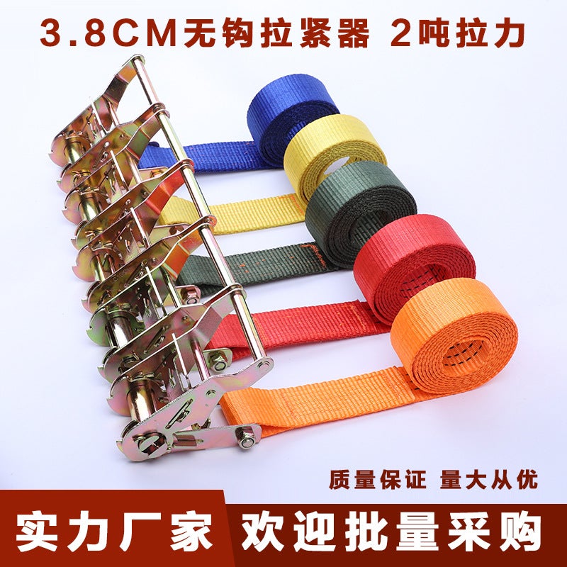 Automobile Tensioner 5Mm Off-Road Vehicle Self-Driving Ratchet Bundler Luggage Fixing Cargo Tensioner Tensioner - Image 2