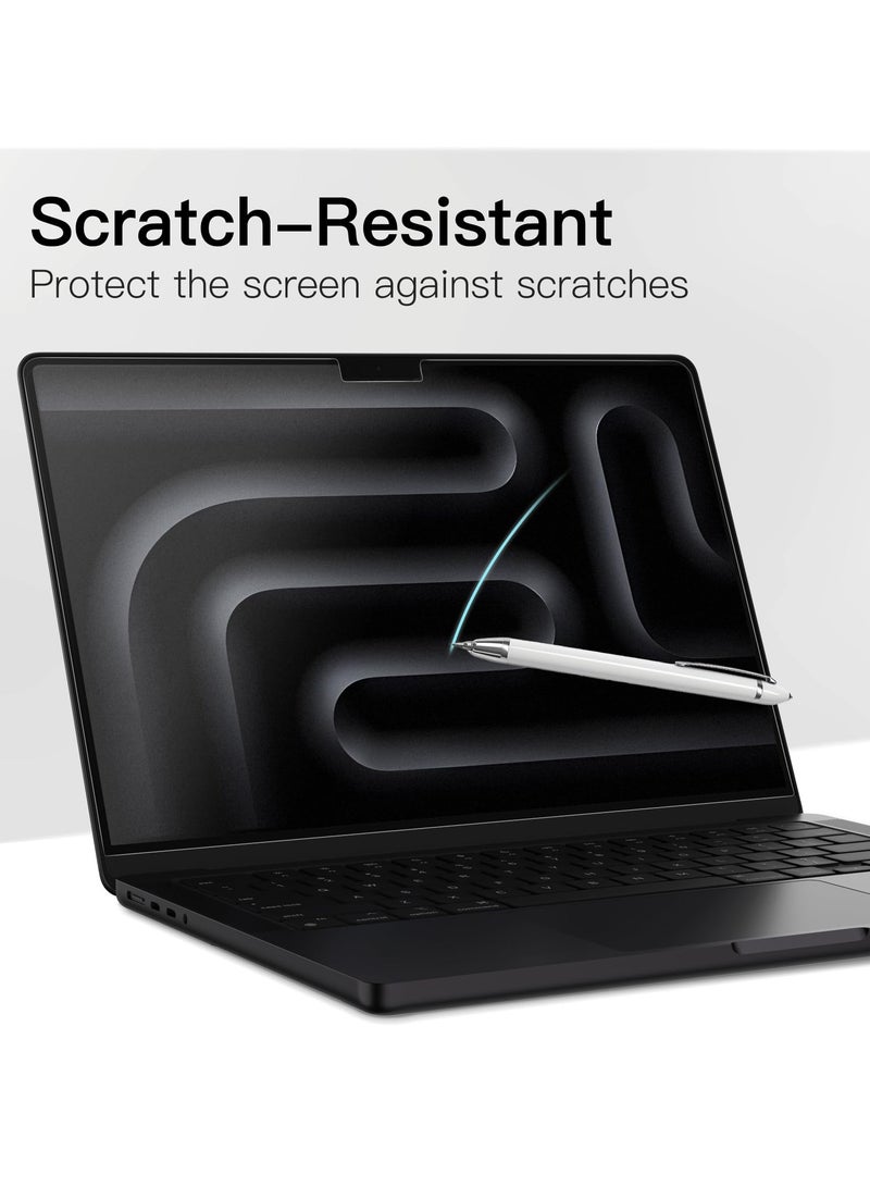 Screen Protector for MacBook Pro 16.2-Inch (M3 Pro / M3 Max / M2 Pro / M2 Max / M1 Pro / M1 Max 2021-2023) Anti-Glare Film Matte Anti-Fingerprint (2-Pack)