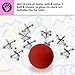 Kicko Metal Jacks Set 12 Sets per Order Metallic Jacks and Bouncy Ball Set for Party Favors Game Prizes Kids Activities Loot Bag Fillers Halloween Easter Birthday Parties - Image 4