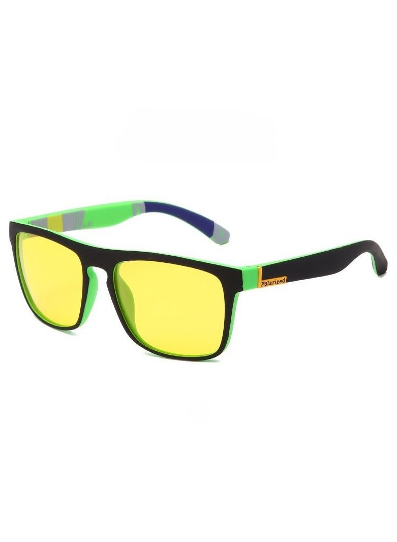 HDCRAFTER Color Film Polarized Anti Glare Sunglasses
