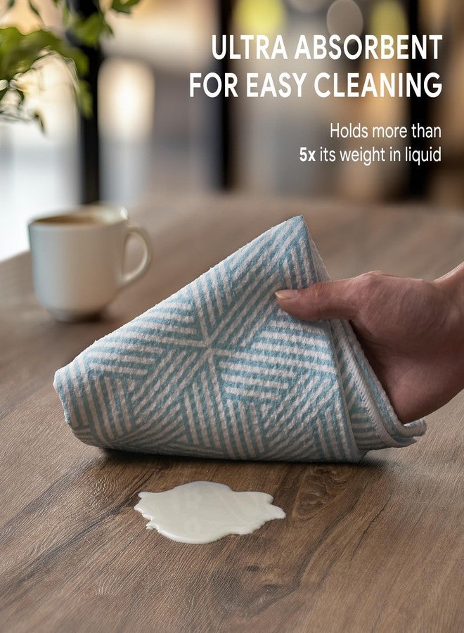 RECYCO Waffle Printed Kitchen Towel (Modern Maze, 16 * 28inch) - Image 3