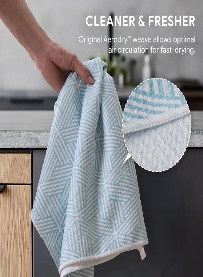 RECYCO Waffle Printed Kitchen Towel (Modern Maze, 16 * 28inch) - Image 4