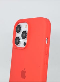 Logo iPhone 13 Pro Case Liquid Silicone Anti Scratch Anti Fingerprint Soft Silky Touch Shockproof Protective Cover for Apple iPhone 13 Pro  - Image 4
