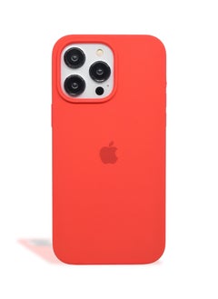 Logo iPhone 13 Pro Case Liquid Silicone Anti Scratch Anti Fingerprint Soft Silky Touch Shockproof Protective Cover for Apple iPhone 13 Pro  - Image 1