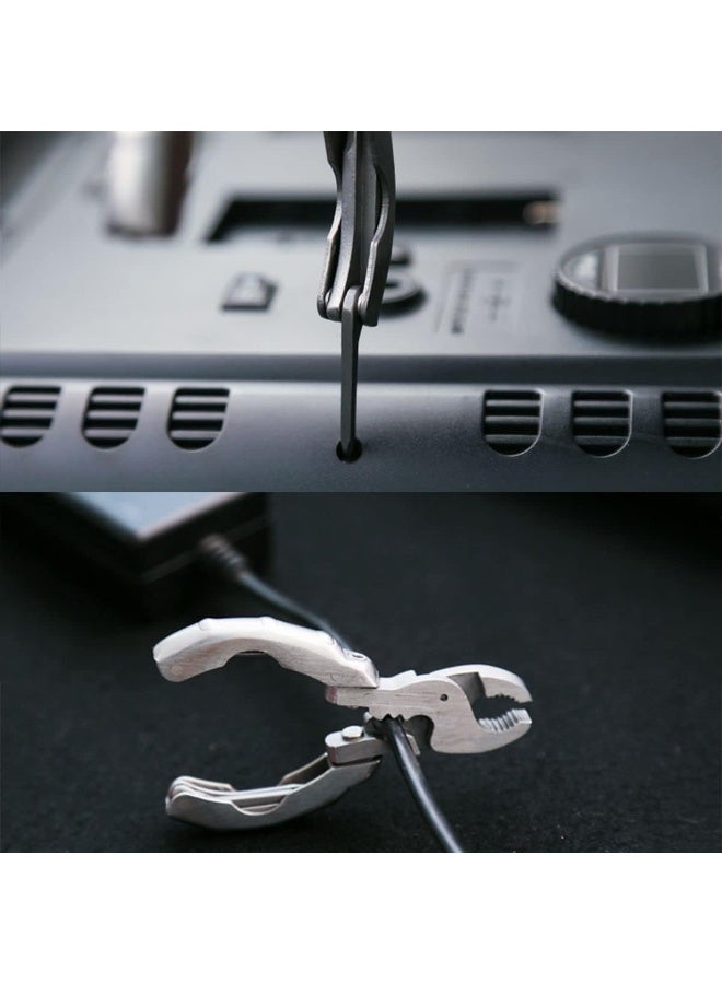 Mini multifunctional tool 9-in-1 multi-tool pliers, screwdriver, pocket tool - Image 4