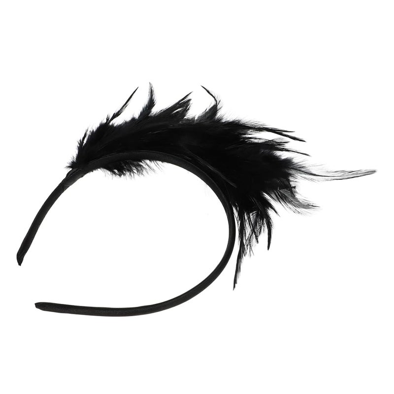 Satin Bridal Headband Wedding Headdress Hair Accessory for Women - Image 1