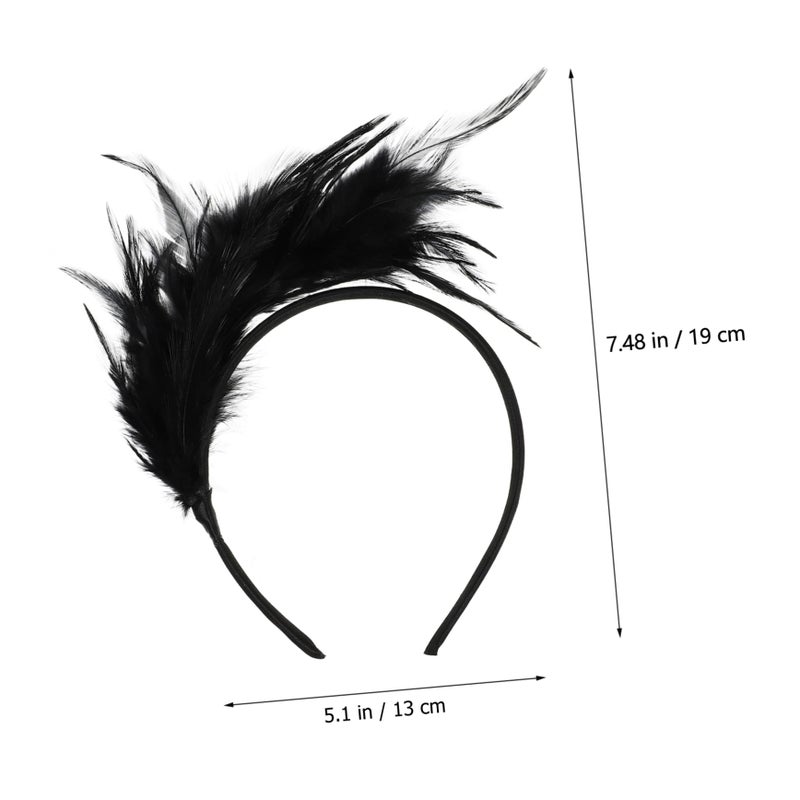 Satin Bridal Headband Wedding Headdress Hair Accessory for Women - Image 5